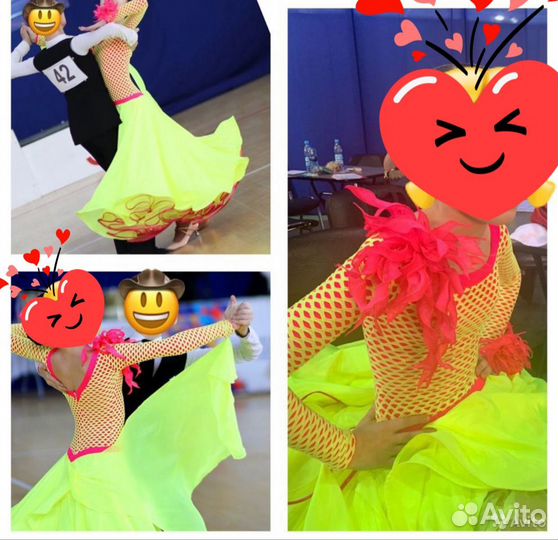 Платья для бальных танцев Юниоры 1