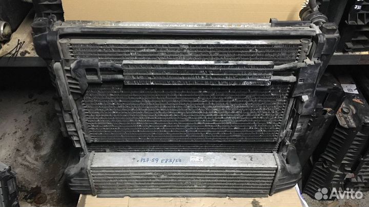 Кассета радиаторов BMW X3 E83 рест. 2006 7789793