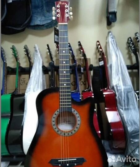 Гитара белуччи шестиструнная новая