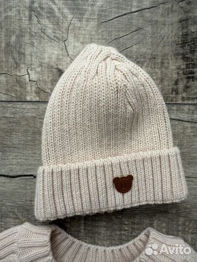 Вязаный костюм 68 74