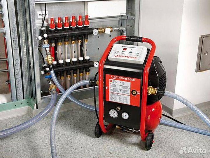 Промывка системы отопления и котлов