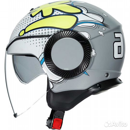 Agv orbyt vibes Jet Motorcycle Мотошлем Matt Gray