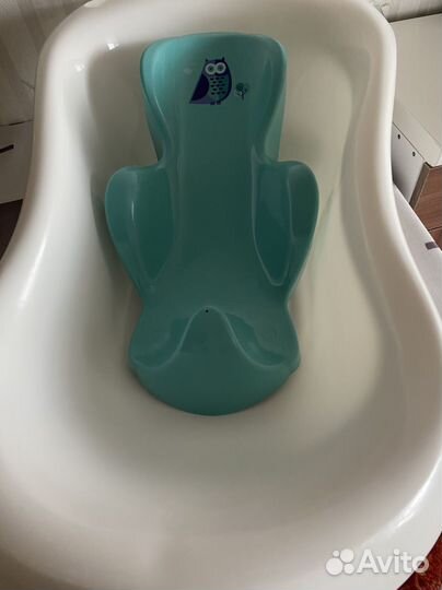 Детская ванночка для купания с подставкой
