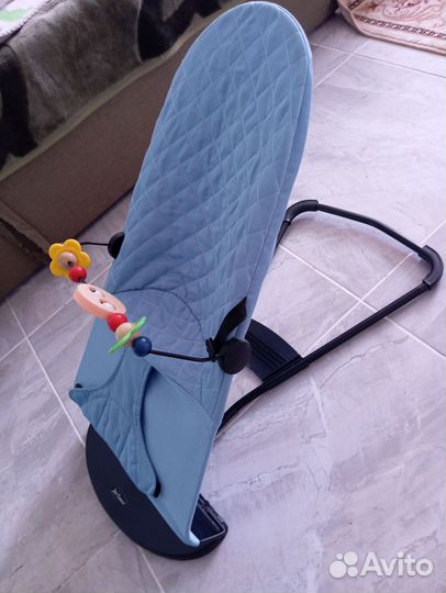 Шезлонг для новорожденных бу