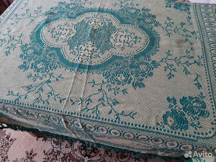 Скатерть жаккард СССР Винтаж