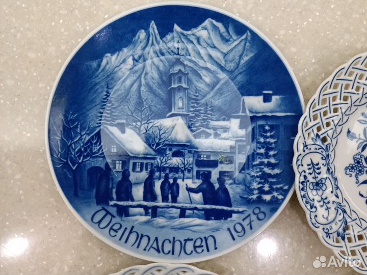 Декоративная настенная тарелка Германия