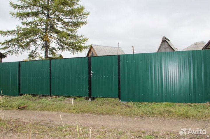 Забор штакетник