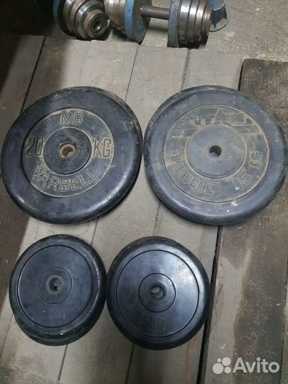 Штанга и гантели