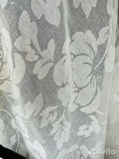 Тюль 2 штуки