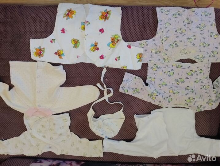 Детские вещи пакетом бесплатно от 0