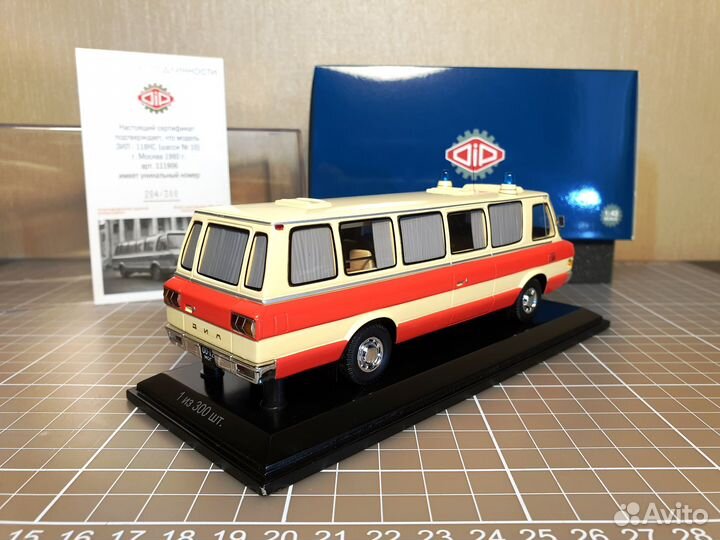 ЗИЛ 118кс шасси №10 г. Москва 1980 г. DIP 111906