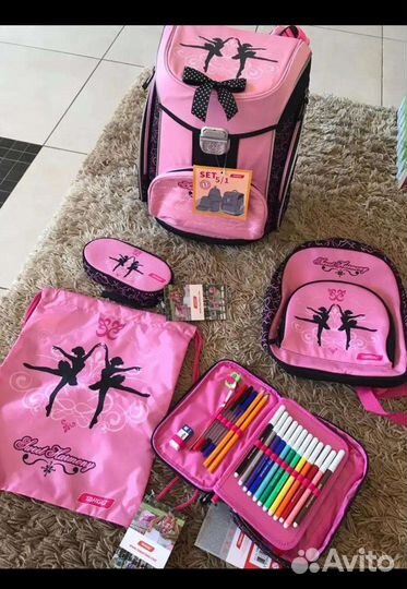 Ранец школьный для девочки ортопедический