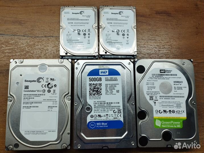 Жёсткие диски (hdd) 320/500 Gb