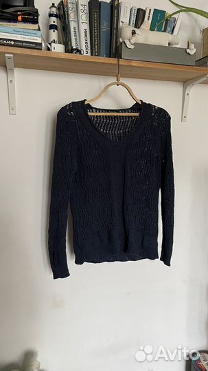 Свитер massimo dutti синий