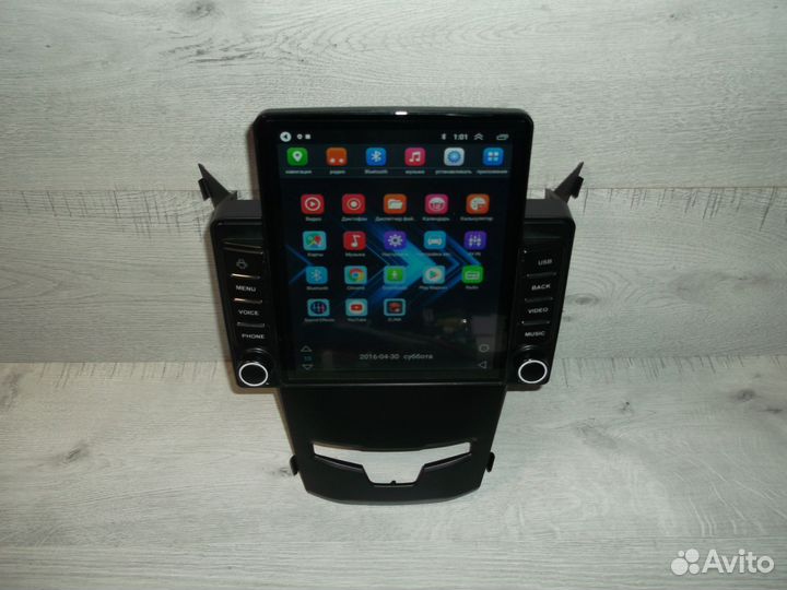 Ssang Yong Action 4/64 Tesla Android магнитола