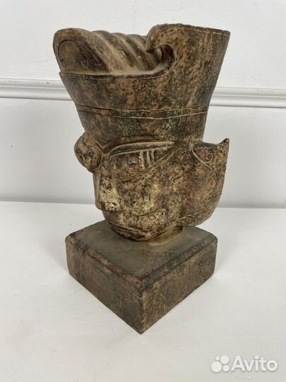 Массивная печать в форме головы