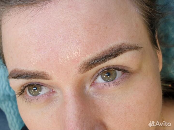 Перманентный макияж брови губы веки