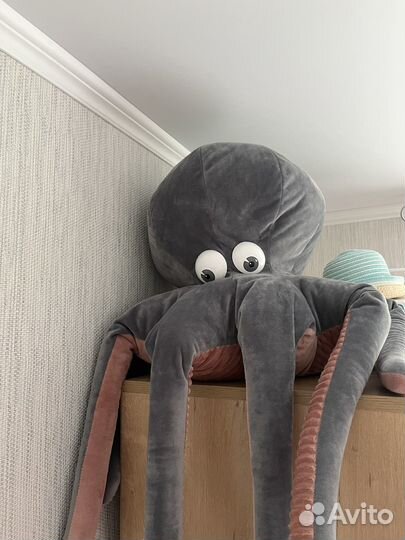 Игрушка мягкая Осминог