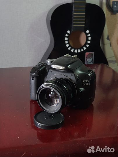 Canon eos 550d + гелиос 44 2