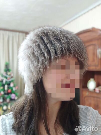 Шапка зимняя меховая женская