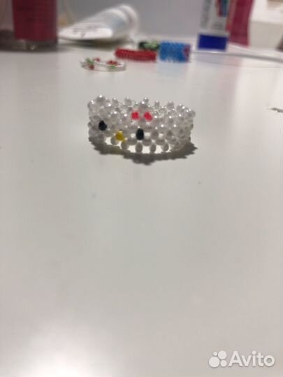 Кольца из бисера