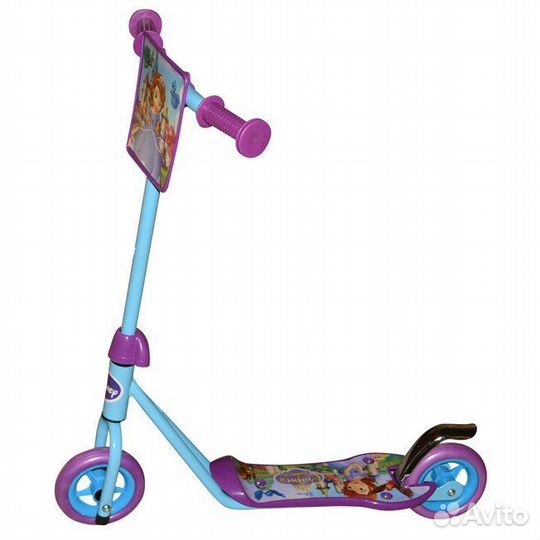 Самокат Disney София, 2-х колесный, сталь