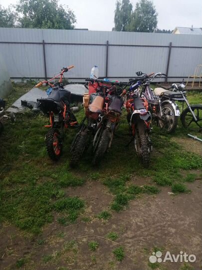 Запчасти на питбайк 125/140