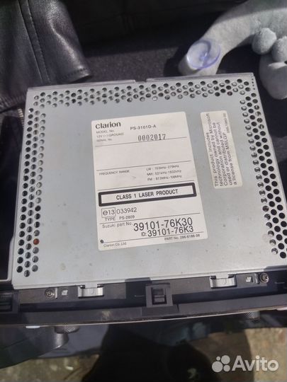 Штатная магнитола на suzuki grand vitara