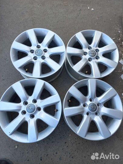 Диски R15 5x105 Oпель б/у Silver