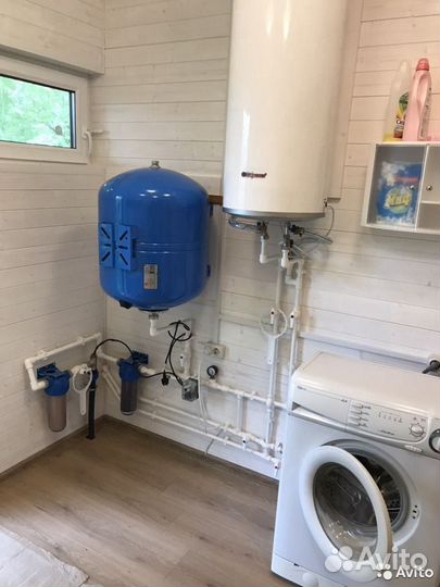 Колодец, водопровод, канализация