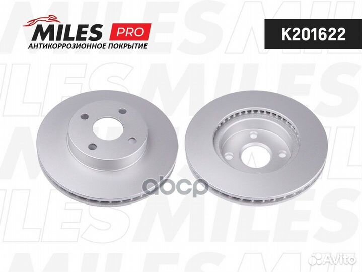 Диск тормозной toyota corolla (E12) 2.0D 04- пе