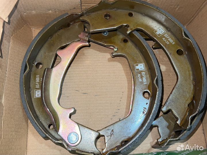 Колодки тормозные барабанные sonata, magentis