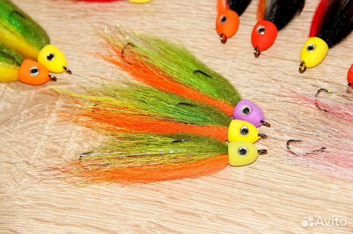 Мандула приманка, джиг стример, судачьи поролонки