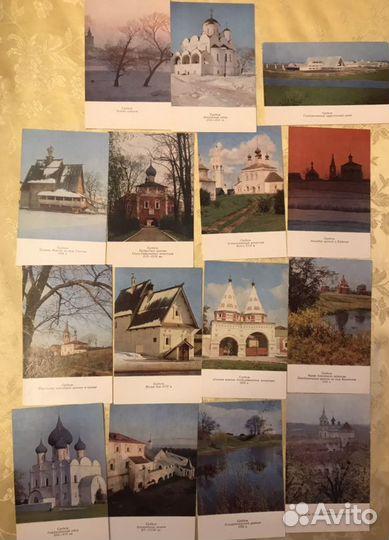 Наборы открыток Виды городов СССР