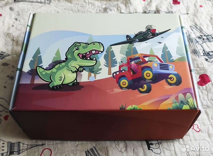 Подарочный набор Динозавр 6 предметов