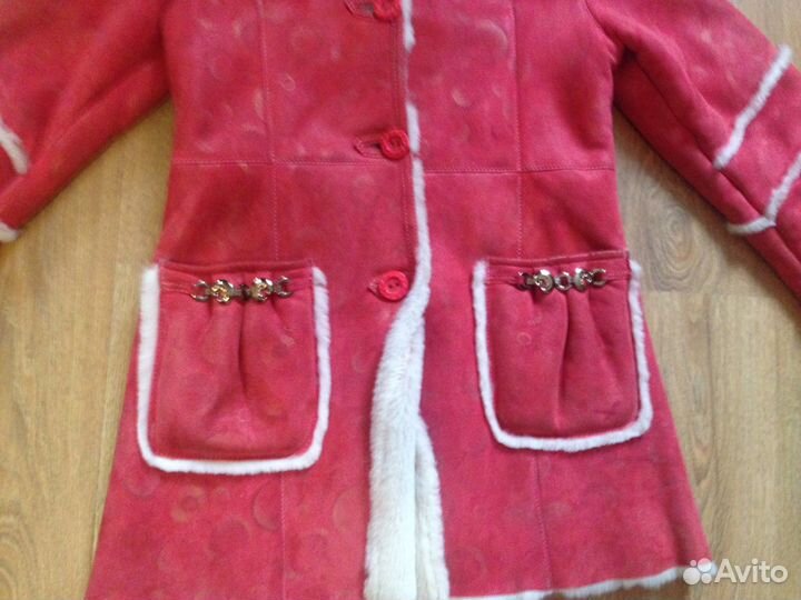 Дубленка натуральная на девочку
