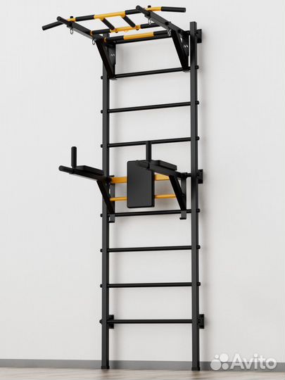 Шведская стенка X2 (с опорой на пол) - Турник Рук