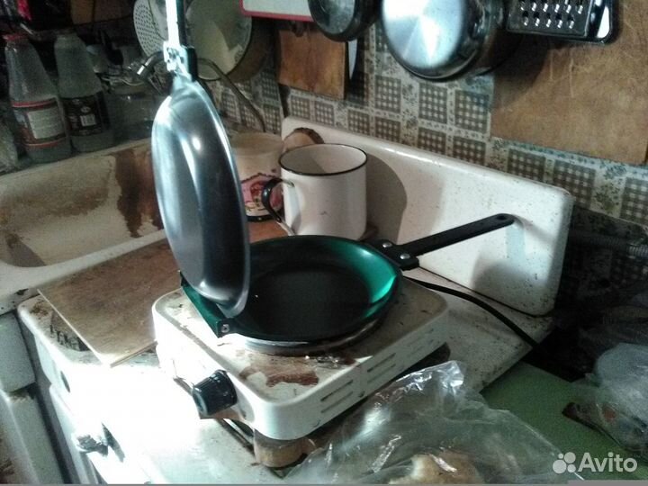 Сковорода двухсторонняя стальная