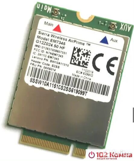 4G модуль ngff wwan карта для thinkpad T440 W540 T