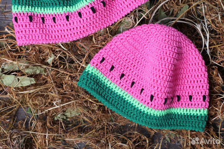 Шапочки детские для фотосессии новые (5-9 мес)