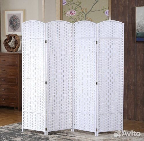 Ширма плетёная новая