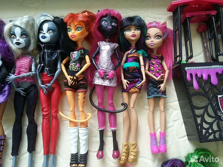 Куклы monster high, ever after high