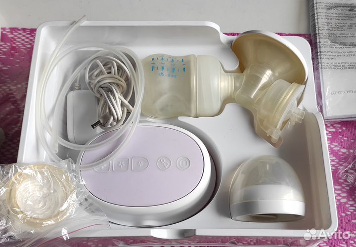 Молокоотсос электронный philips avent