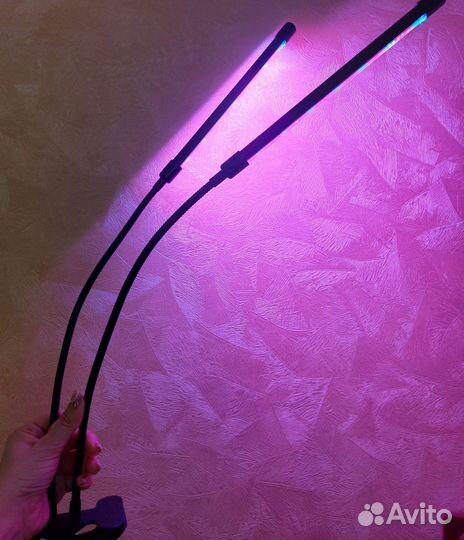 Фитолампа для растений на прищепке