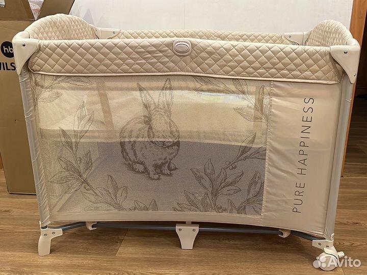 Манеж кровать happy baby