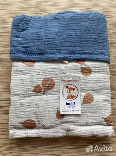 Муслиновый плед покрывало