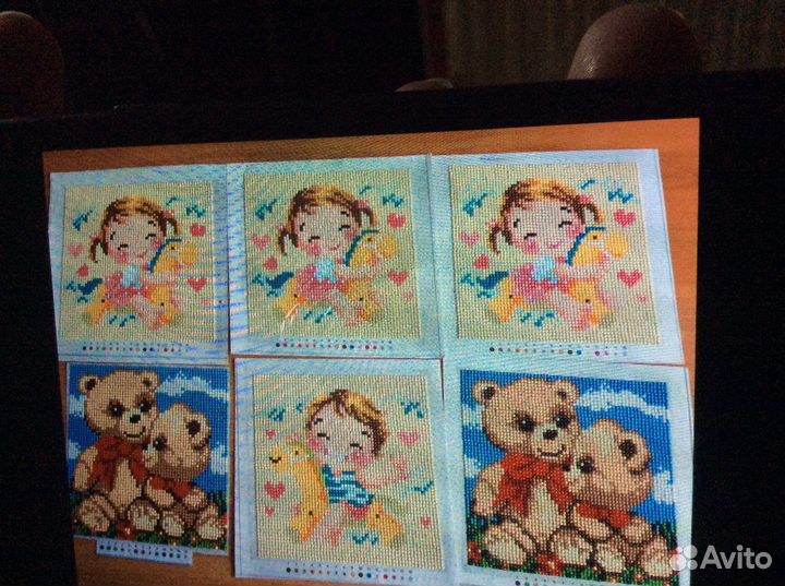 Кртинки « Алмазная мозаика» уже готовые