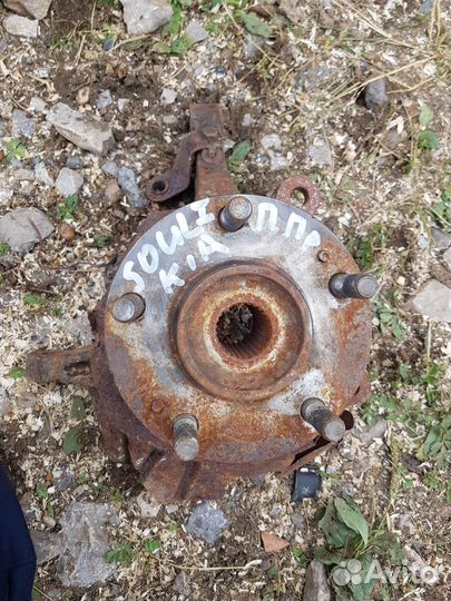 Кулак передний правый Kia Soul 1