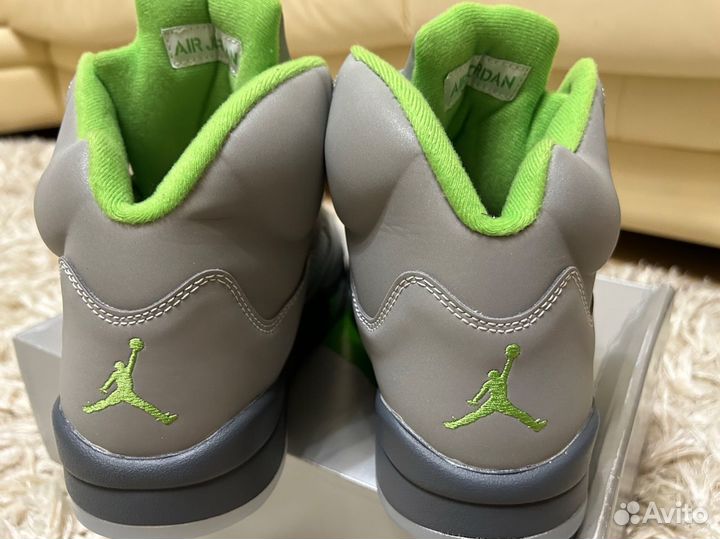 Nike Air Jordan 5 Retro Green Bean оригинал