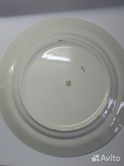 Блюдо зик Конаково Розы СССР